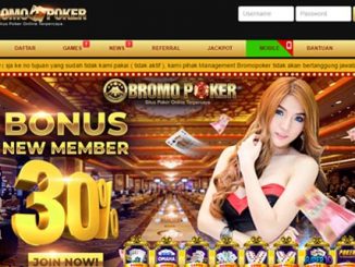 Bromopoker - Bonus New Member 30%