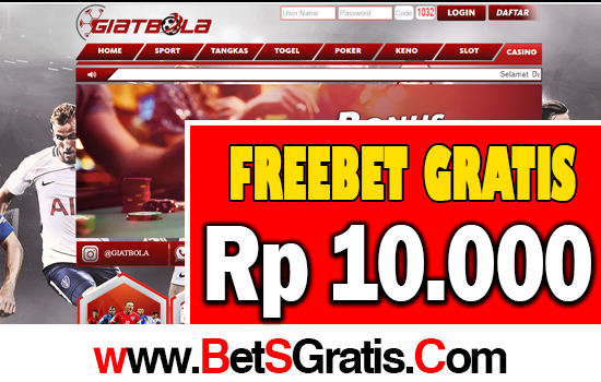 Giatbola Freebet Gratis 10.000