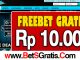 LigaPulsa Freebet Gratis Rp 10.000 Tanpa Deposit