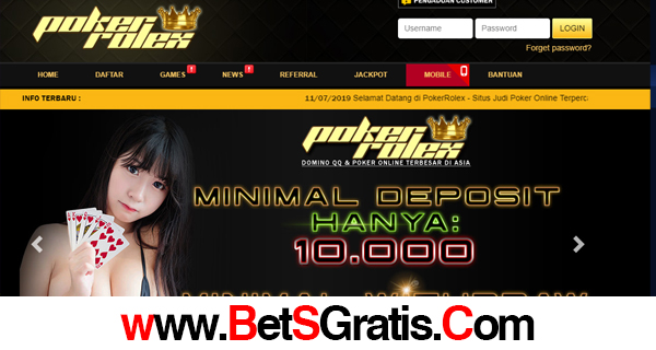 POKERROLEX - Situs DominoQQ bonus terbesar