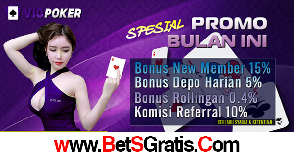 Viopoker - bonus new member 15% poker terbaik