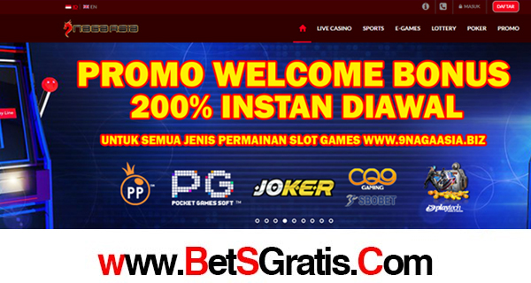 9NagaAsia Bonus 200% Di Awal