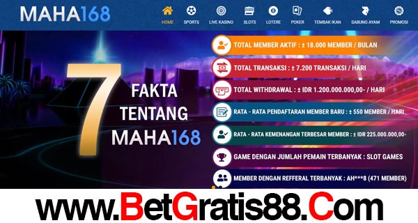 Link Alternatif Maha168