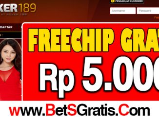 Poker189 FreeChip Gratis Rp 5.000 Tanpa Deposit