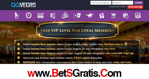 QQVegas Welcome Cashback Slot Games 100%