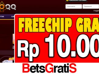 BadoQQ Freechip Gratis Rp 10.000 Tanpa Deposit