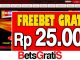 OpaBet Freebet Gratis Rp 25.000 Tanpa Deposit