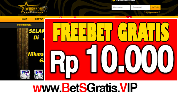 WakandaPoker Freechip Gratis Rp 10.000 Tanpa Deposit