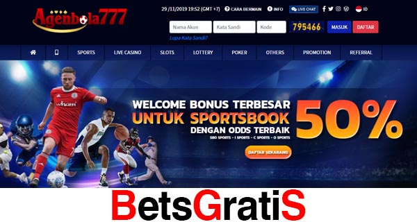 AgenBola777 Bonus New Member 50%