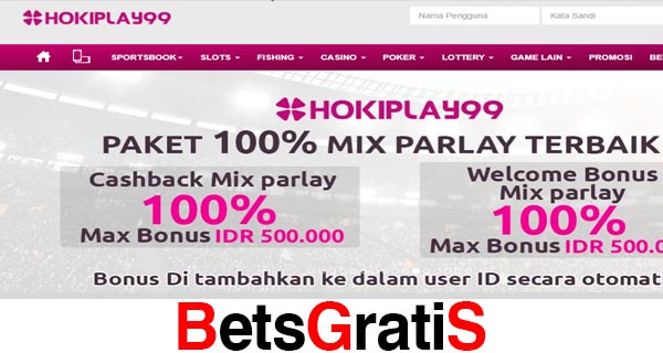 HokiPlay99 Promo Deposit Gratis Rp 50.000