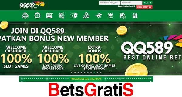 QQ589 Bonus New Member 100%