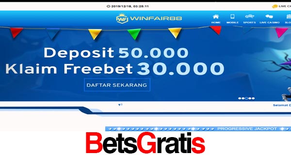 WinFair88 Bonus Deposit Rp 50.000