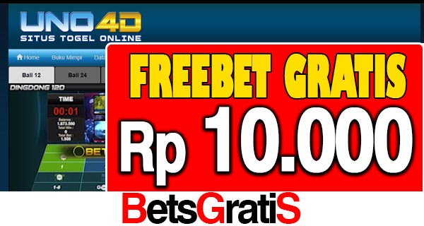 Uno4D Freebet Gratis Rp 10.000 Tanpa Deposit