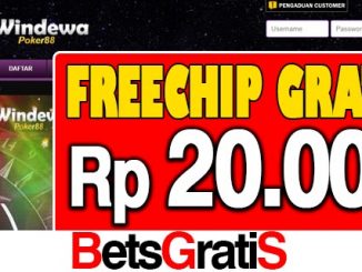 WinDewa Freechip Gratis Rp 20.000 Tanpa Deposit