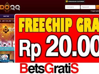 BadoQQ Freechip Gratis Rp 20.000 Tanpa Deposit