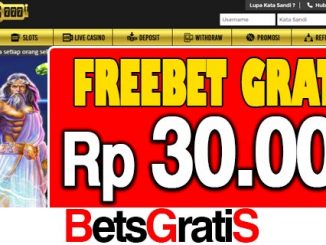 KDSlot Freebet Gratis Rp 30.000 Tanpa Deposit