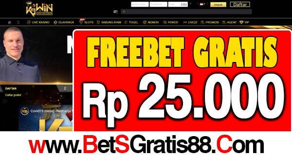 K9Win Freebet Gratis Rp 25.000 Tanpa Deposit