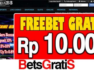 QQArena88 Freebet Gratis Rp 10.000 Tanpa Deposit