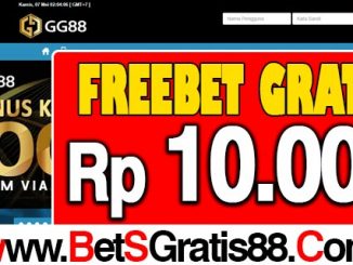 GG88 Freebet Gratis Rp 10.000 Tanpa Deposit