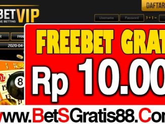 TotoBetVIP Freebet Gratis Rp 10.000 Tanpa Deposit