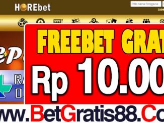 Horebet Freebet Gratis Rp 10.000 Tanpa Deposit