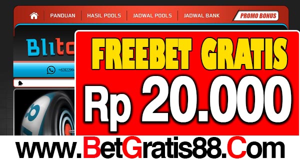 Blitoto Freebet Gratis Rp 20.000 Tanpa Deposit