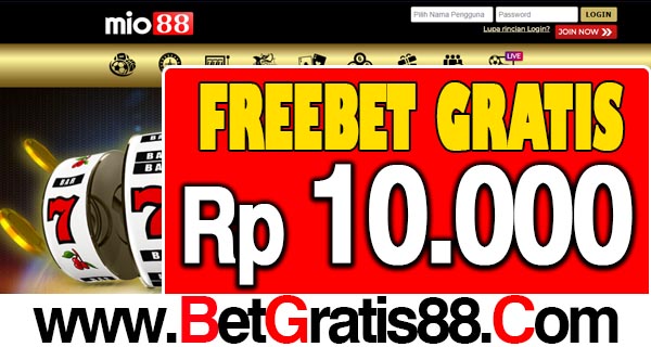 Mio88 Freebet Gratis Rp 10.000 Tanpa Deposit