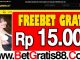 SaldoSlot Freebet Gratis Rp 15.000 Tanpa Deposit