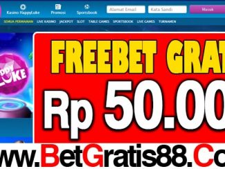 HappyLuke Freebet Gratis Rp 50.000 Tanpa Deposit