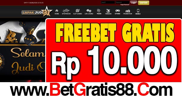 LapakJudi88 Freebet Gratis Rp 10.000 Tanpa Deposit