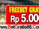 GameDinasti Freebet Gratis Rp 5.000 Tanpa Deposit