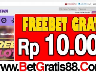 JPDewa Freebet Gratis Rp 10.000 Tanpa Deposit