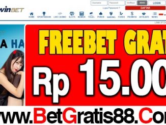 TwinBet Freebet Gratis Rp 15.000 Tanpa Deposit