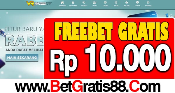 VirtualBet Freebet Gratis Rp 10.000 Tanpa Deposit