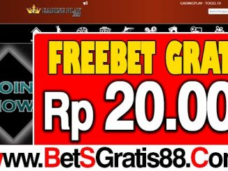 GadingPlay Freebet Gratis Rp 20.000 Tanpa Deposit