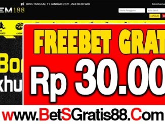 Gem188 Freebet Gratis Rp 30.000 Tanpa Deposit