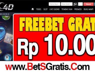 IBC4D Freebet Gratis Terbaru Rp 10.000 Tanpa Deposit