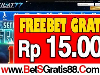 Kilat77 Freebet Gratis Rp 15.000 Tanpa Deposit