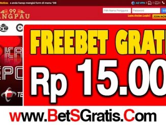 99Angpau Freebet Gratis Rp 15.000 Tanpa Deposit