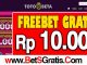 TotoBeta Freebet Gratis Rp 10.000 Tanpa Deposit