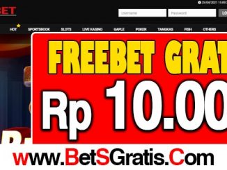 IAOBet Freebet Gratis Rp 10.000 Tanpa Deposit