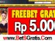 LottoBola Freebet Gratis Rp 5.000 Tanpa Deposit