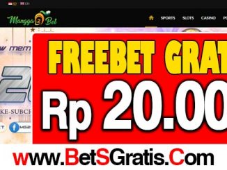 Mangga2Bet Freebet Gratis Rp 20.000 Tanpa Deposit