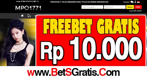 Mpo1771 Freebet Gratis Rp 10.000 Tanpa Deposit