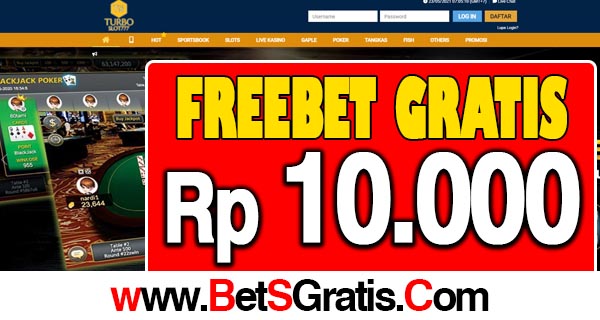 TurboSlot777 Freebet Gratis Rp 10.000 Tanpa Deposit