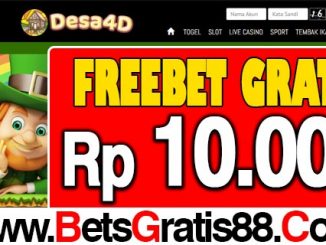 Desa4D Freebet Gratis Rp 10.000 Tanpa Deposit