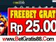 88IDR Freebet Gratis Rp 25.000 Tanpa Deposit