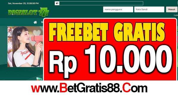 DIGISlot777 Freebet Gratis Rp 10.000 Tanpa Deposit