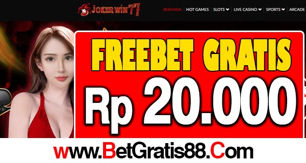 Link JokerWin77 Freebet Gratis Rp 20.000 Tanpa Deposit