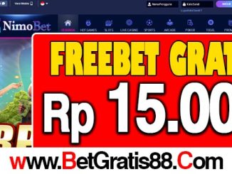 NimoBet Freebet Gratis Rp 15.000 Tanpa Deposit